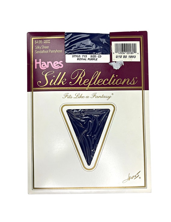 1989 Hane’s Silk Reflections Hosiery Deadstock Co… - image 1