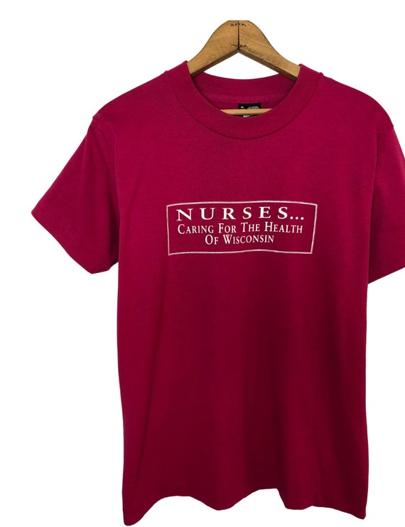 Vintage 90's Nurses Essential Workers Wisconsin Super Soft