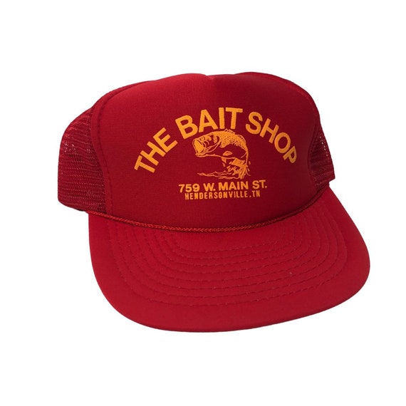 BAIT SHOP Fishing Meshback Dad Hat One 
