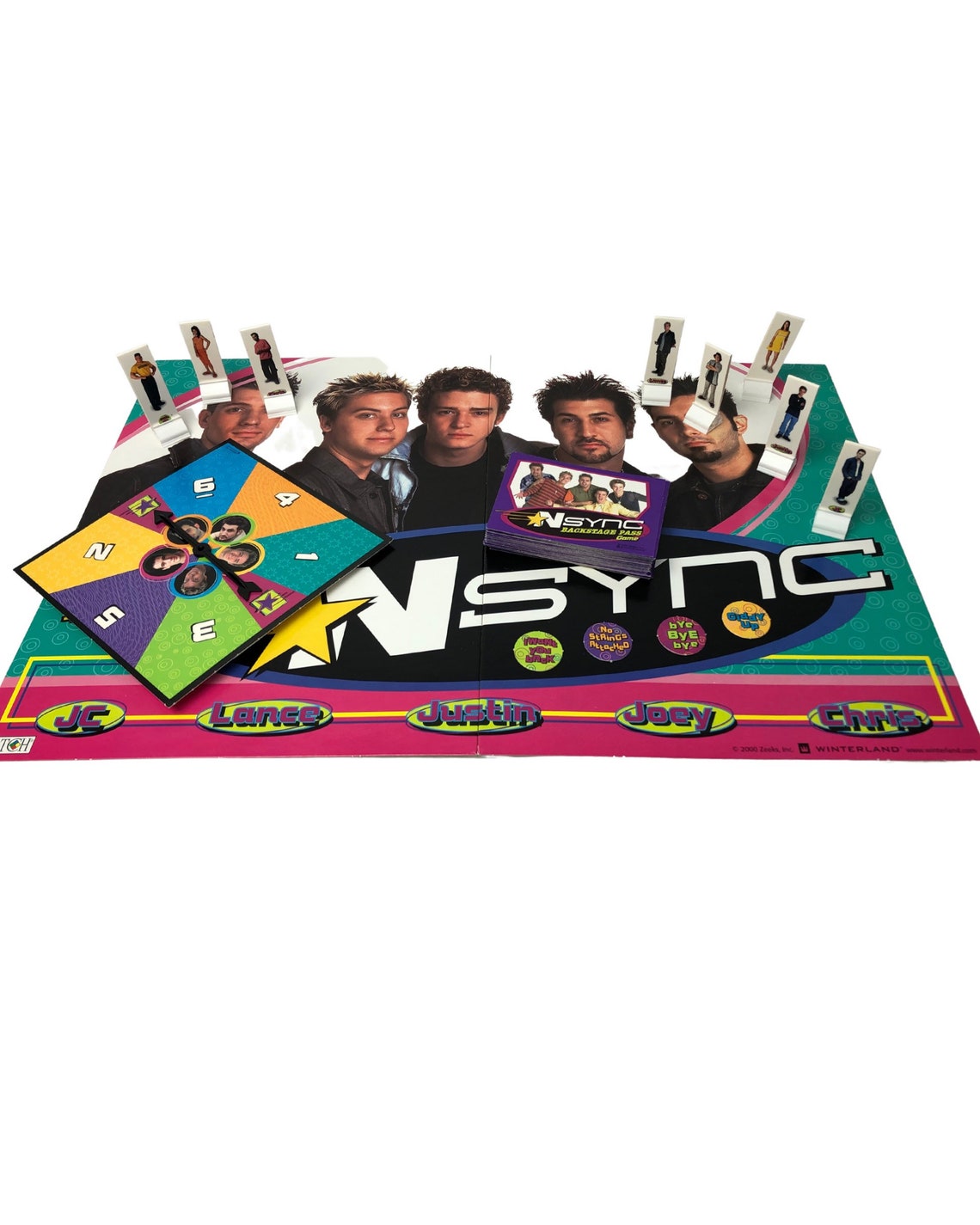 nsync backstage pass game unopened