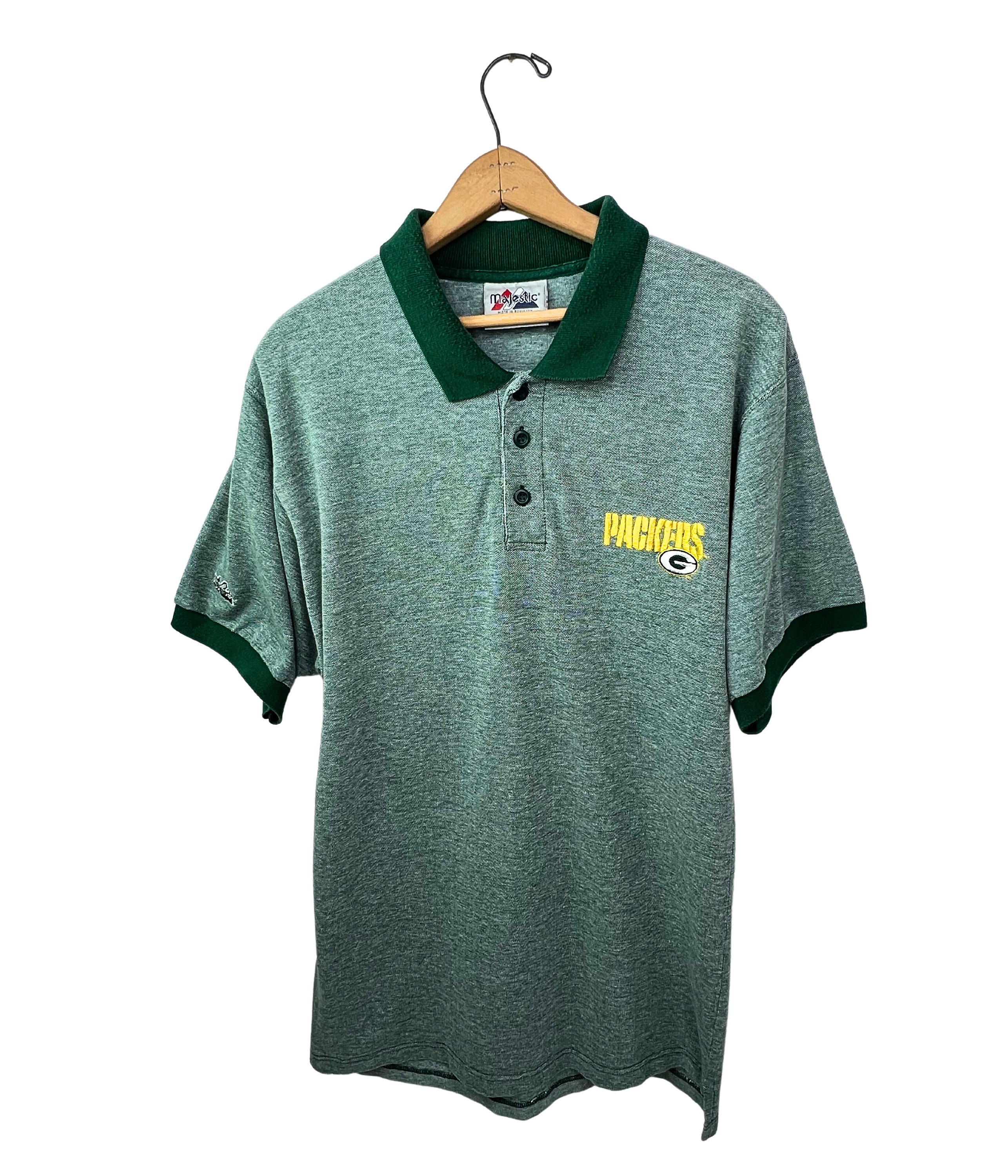 Majestic Athletic Cooperstown Men L Shirt Black Cotton Gold