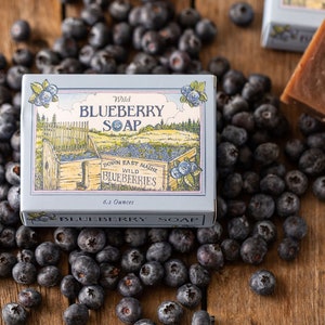 Blaubeer Seife