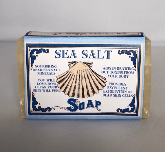 Sea Salt Soap Etsy