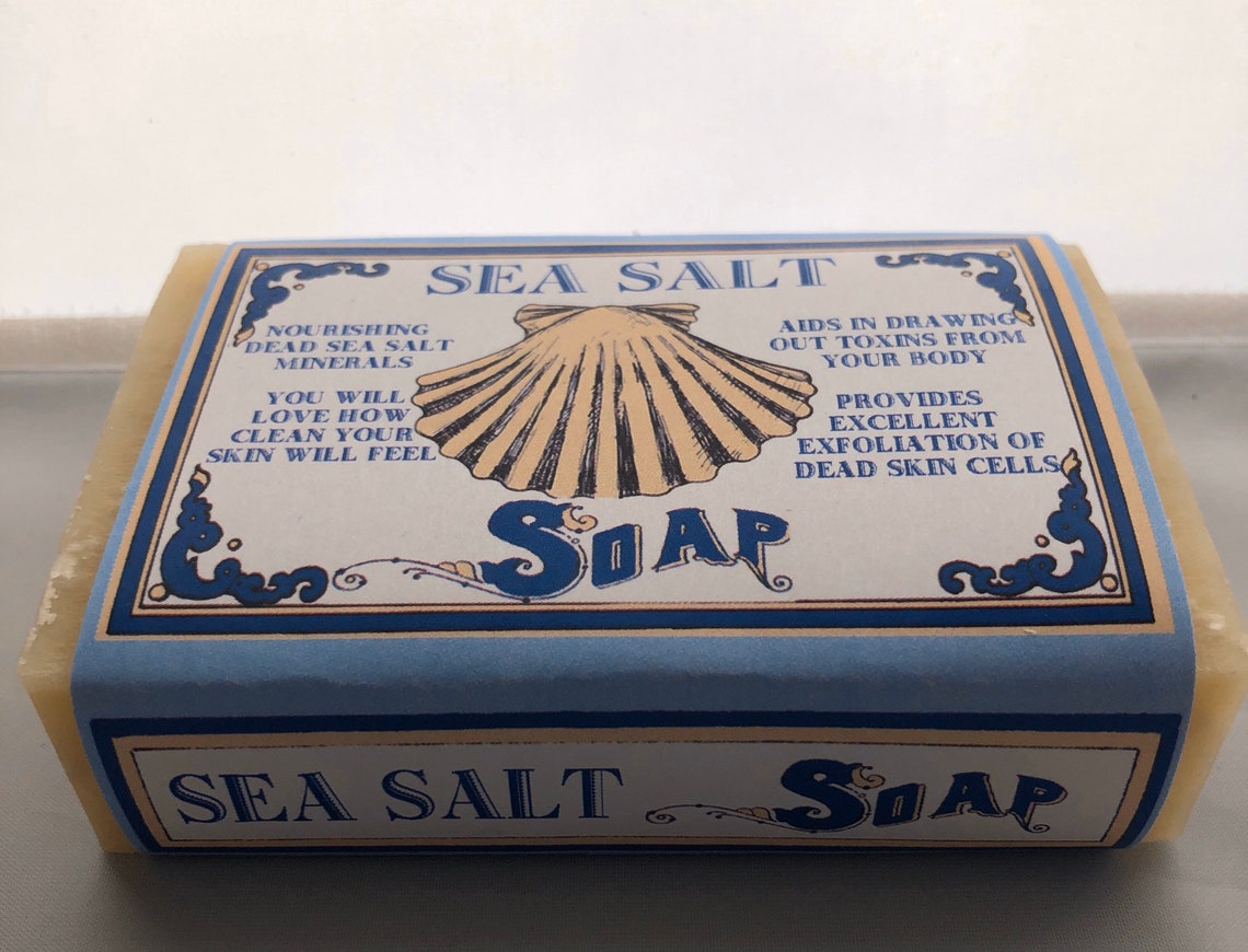 Sea Salt Soap Etsy