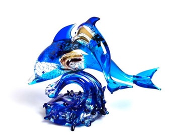 3 Pezzi Multi Colore DELFINI MARE OCEANO Metallo Portachiavi Ciondolo Regalo Venditore UK Seller