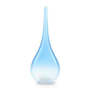 Murano Glass Decorative Vase, Light Blue Glass, Tall Glass Vase, Handmade Italian Vase, Design Vase, Gift Idea, Trademark of Origin