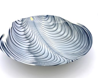 Murano glass plate - handmade glass plate - decorative bowl - decorative plate - TRADEMARK of ORIGIN - Campo