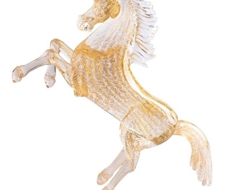 ムラーノガラスの馬 - 馬の頭の彫刻 - 馬の彫刻 - ムラーノの馬