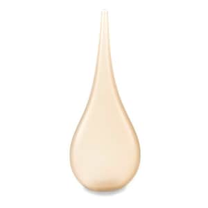 Murano Glass Decorative Vase, Amber Glass, Tall Glass Vase, Handmade Italian Vase, Design Vase, Gift Idea - Trademark Of Origin Included