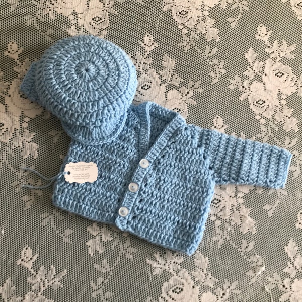 Baby Boy Sweater Set Etsy