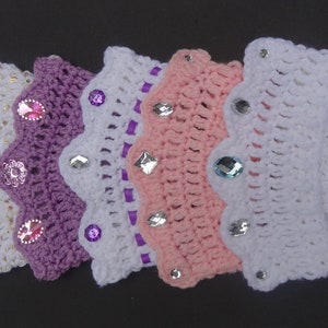 156. Pattern for a Crocheted Crown Headband