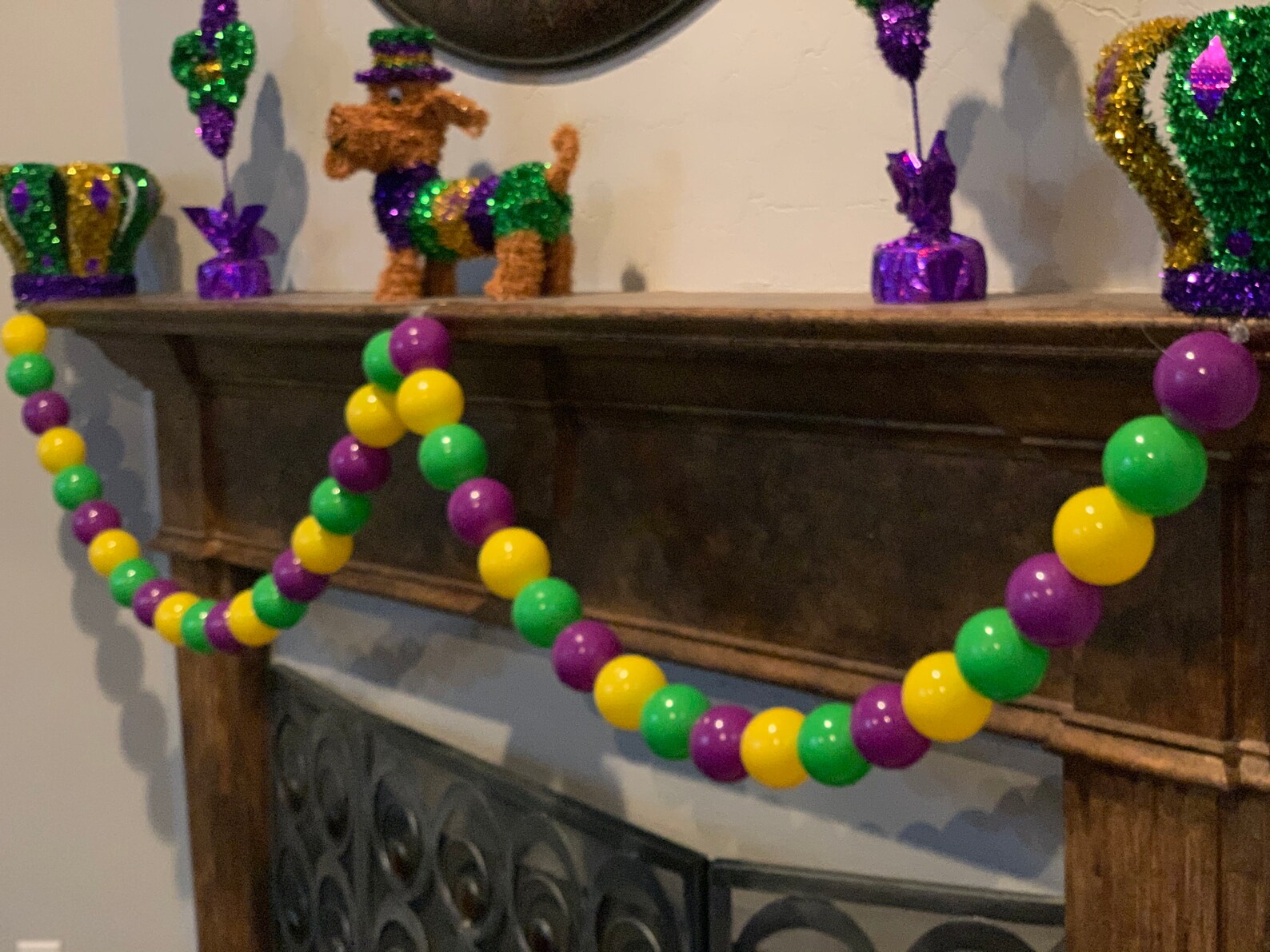 buy mardi gras garland