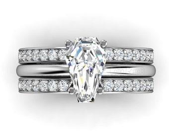 Coffin Gems® 2ct Classic Solitaire Set!