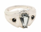 Coffin Gems® - 3CT MENS ACCENT RING