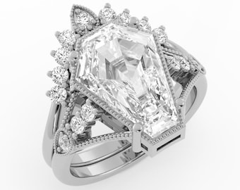 Coffin Gems® 5ct Crown Ring Set