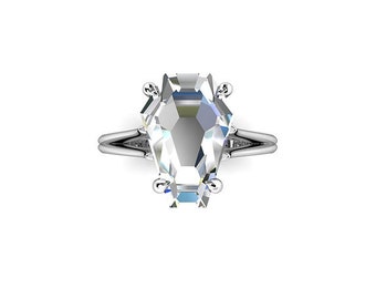 Coffin Gems® -  5CT SOLITAIRE RING