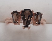 Coffin Gems Past Present Future Ring