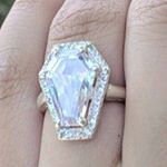Coffin Gems® - 10CT HALO RING
