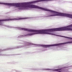 Purple Shibori Fabric, Striped Fabric, Cotton Tie Dye Fabric, Hand Dyed ...