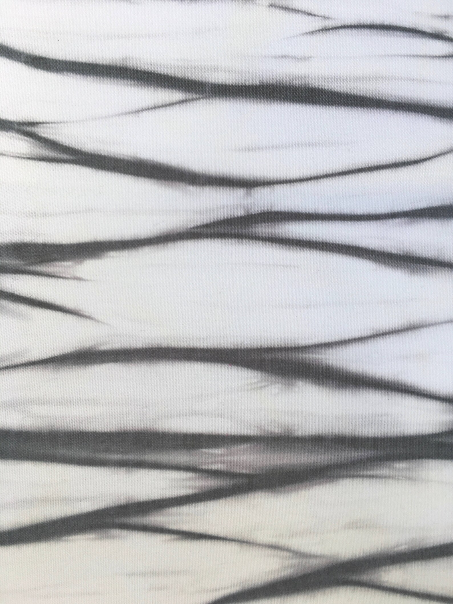 Grey - Shibori Tie-Dye Pure Mul Cotton Fabric 06 main image 0