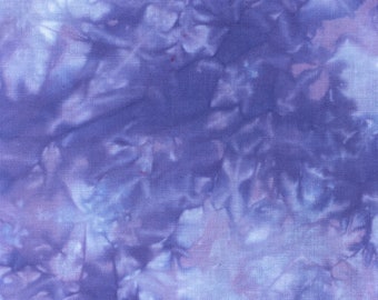 Purple Shibori Fabric: Tie Dye Cotton Quilt Fabric