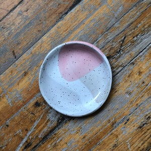 handmade ceramic dish, mini ring plate, 3 image 4