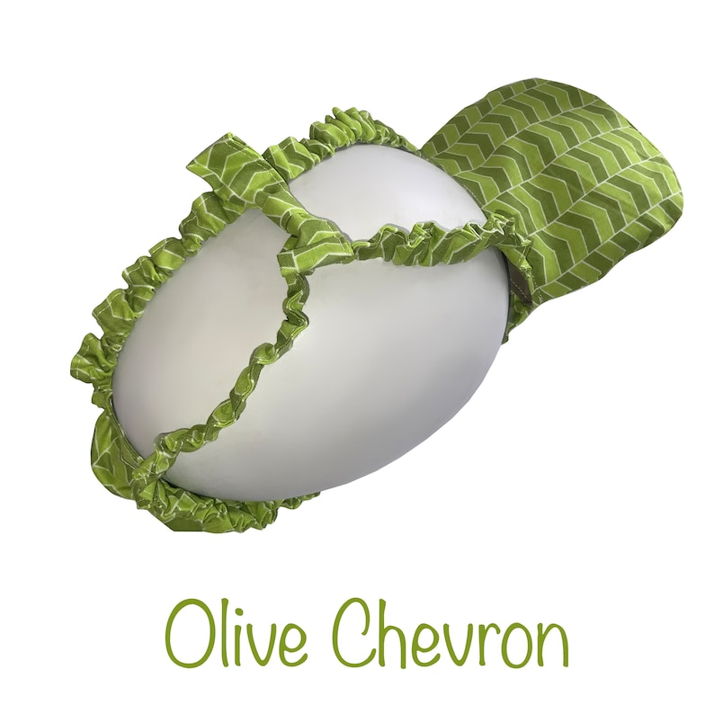 Small Stylish Chicken Diaper Perfect for Small Bantams Olive Chevron