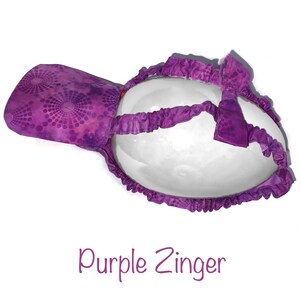 Small Stylish Chicken Diaper Perfect for Small Bantams Purple Zinger