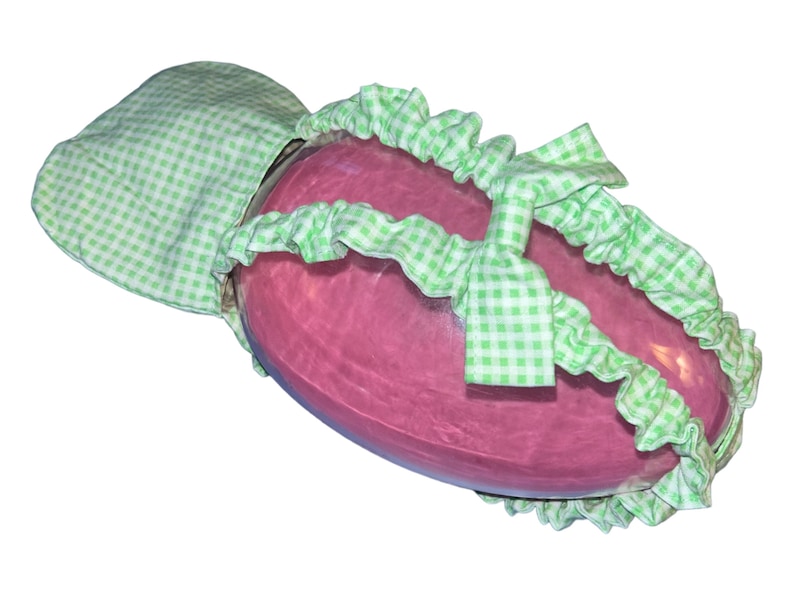 Small Stylish Chicken Diaper Perfect for Small Bantams Mint Plaid