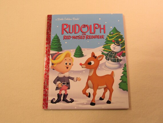 Vintage Rudolph The Red Nosed Reindeer Book