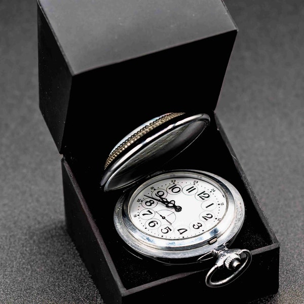 Pocket watches in a gift box | stock photo