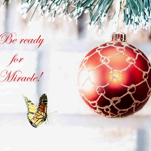 Christmas Miracle card