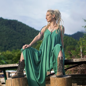Loose Jumpsuit, Boho Jumpsuit, Wide Leg Jumpsuit, Harem Jumpsuit, Summer Jumpsuit, Bohemian Clothing, Jumpsuit Dress, Women Overall
