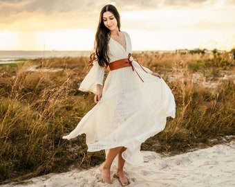 Vestido bohemio, Vestido bohemio largo, Vestido bohemio de encaje, Vestido de novia de encaje, Vestido de manga larga, Vestido bohemio, Vestido bohemio maxi, Vestido maxi de verano