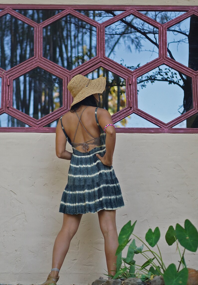 Handmade Hand Crochet Clear Brown Crop Top for Yoga Back and Neck Tie Crochet Top For Summer or Beach Bohemian Crochet Crop Top for Yoga