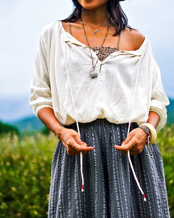 Flare Sleeve Off Shoulder Boho Top – Boho Beach Hut