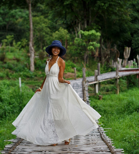 Boho Dress Maxi Dress Boho Wedding 