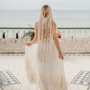 Robe de Mariée, Robe de Mariée Boho, Robe de Mariée Bohème, Elégante Robe Boho, Robe de Mariage, Robe de Mariée en Coton Robe Boheme mariage image 2