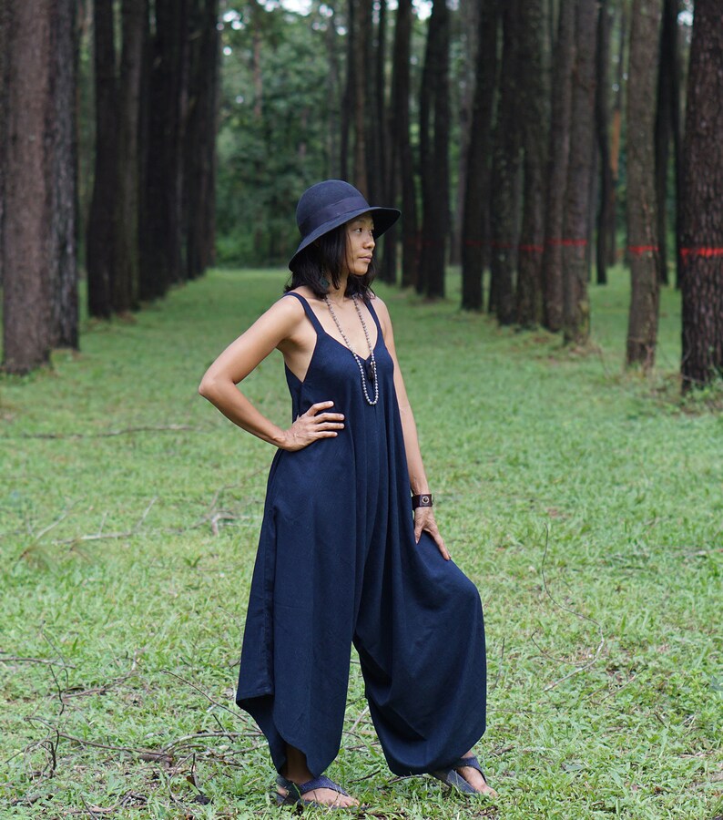 Hemp Jumpsuit Hemp Clothing Hemp Clothing Women Hemp Etsy