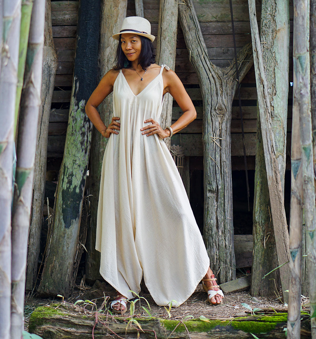 Yoga Jumpsuit, Boho Jumpsuit, Kundalini Jumpsuit, Harem