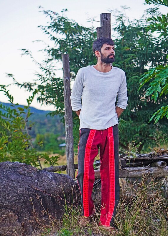Pantalon rouge homme hotsell