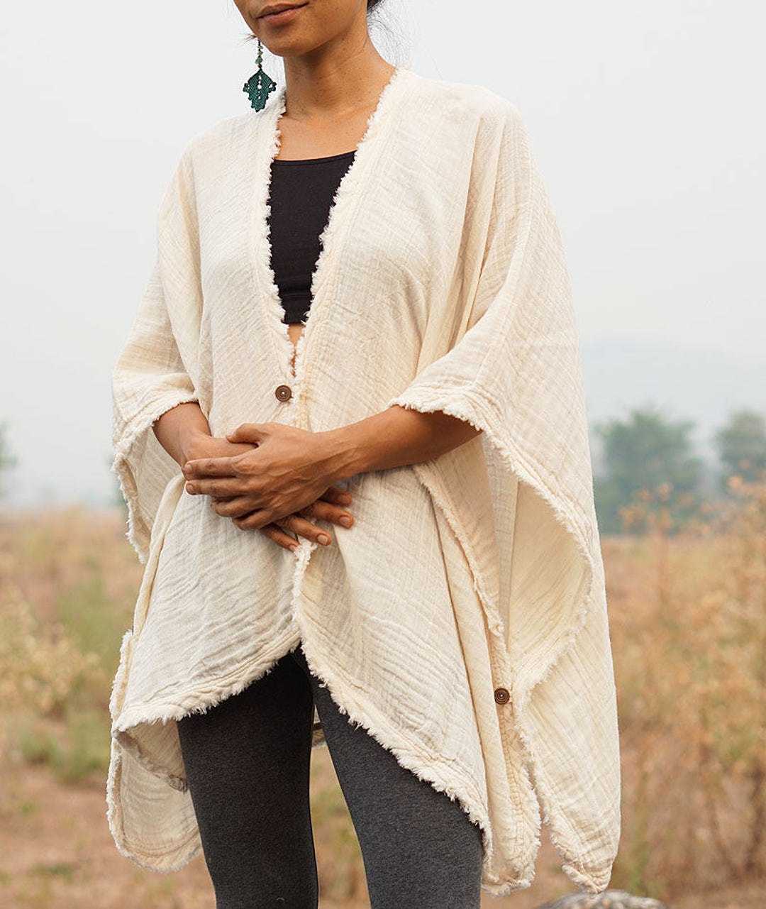 Beach Cover Up, Summer White Cover Up, Cotton Cover Up, Beach