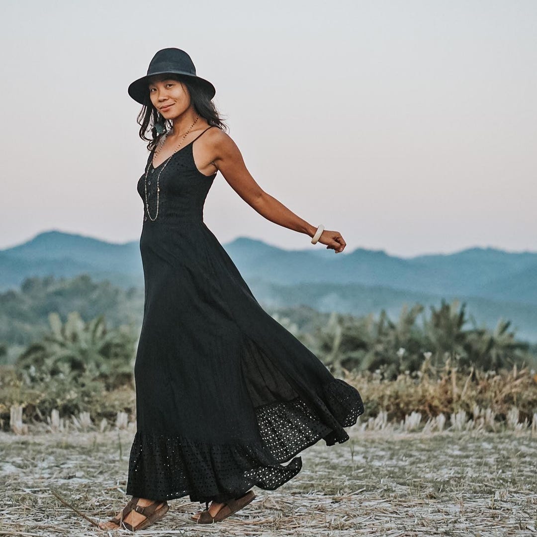 black woollen dress Women's Merino Wool Dress main image 0