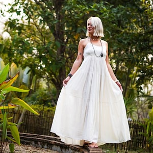 Maxi Summer Dress, Long Summer Dress, Backless Women Dress, Sleeveless Summer Dress, Cotton Maxi Dress, Maxi Cotton Dress, Cotton Dress