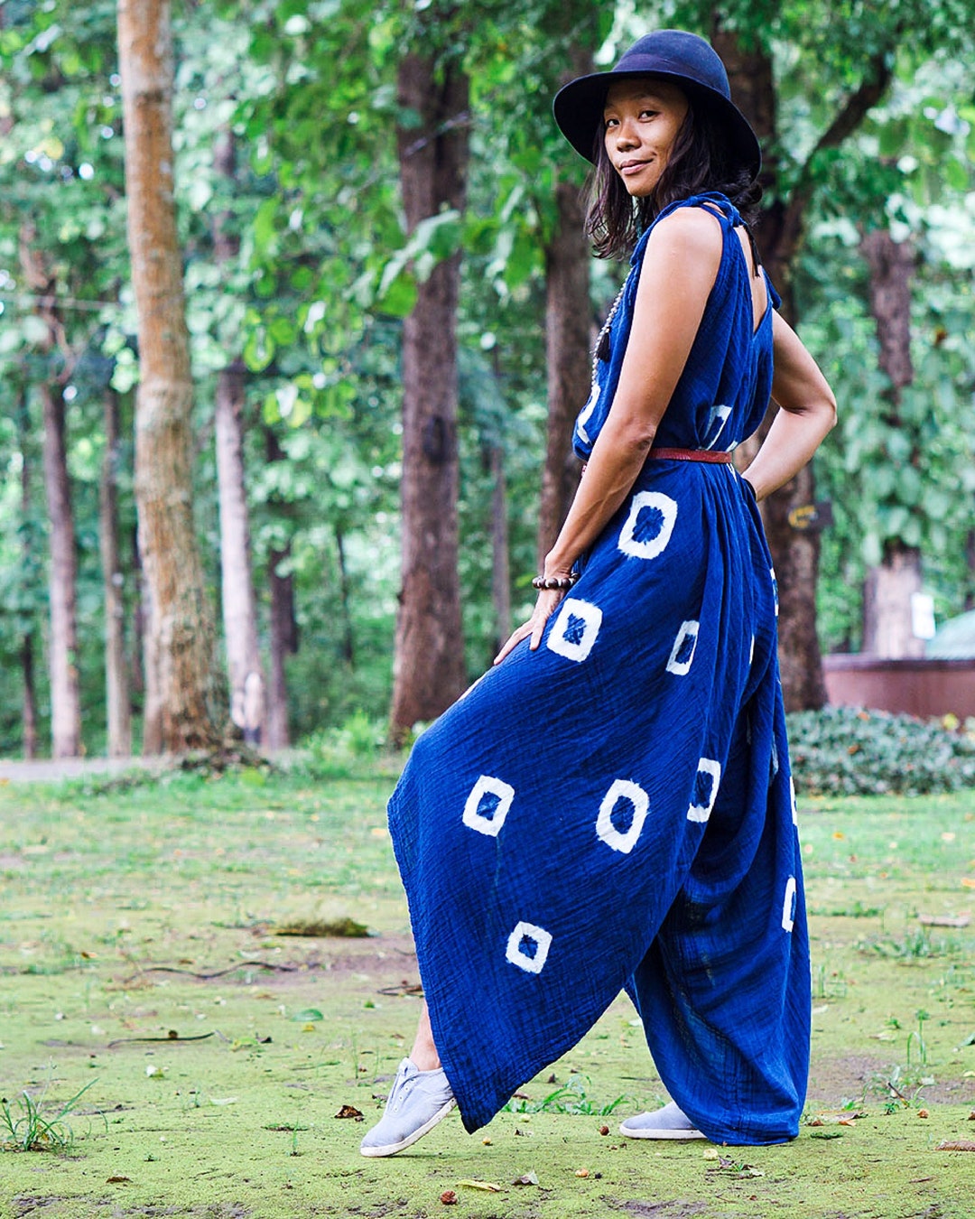 Indigo Clothing Indigo Dress Natural Dye Clothing Blue Etsy