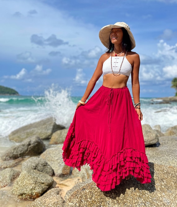 Red Skirt Red Skirt for Women Plus Size 