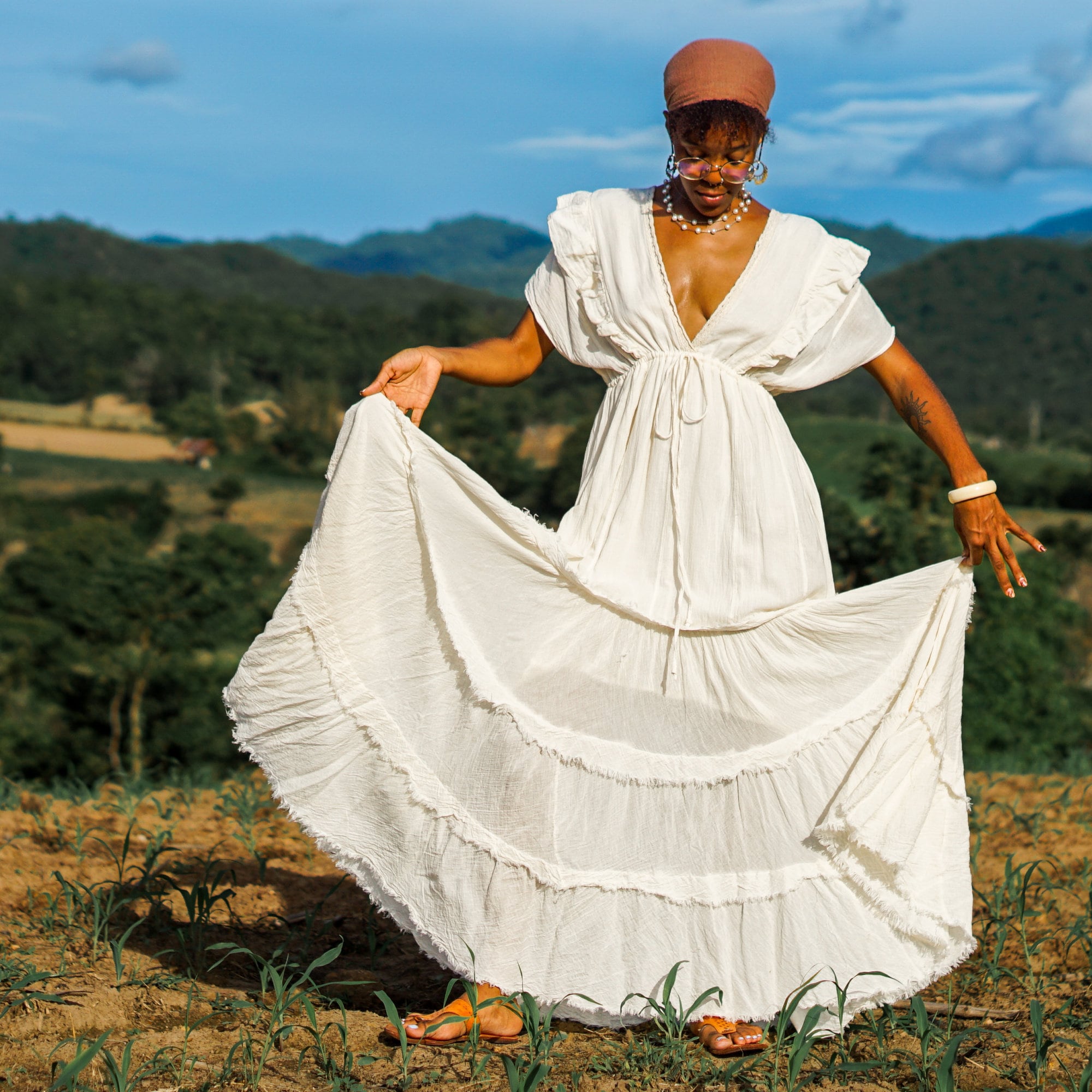 white festival maxi dress Shop Festival Clothes Online USA