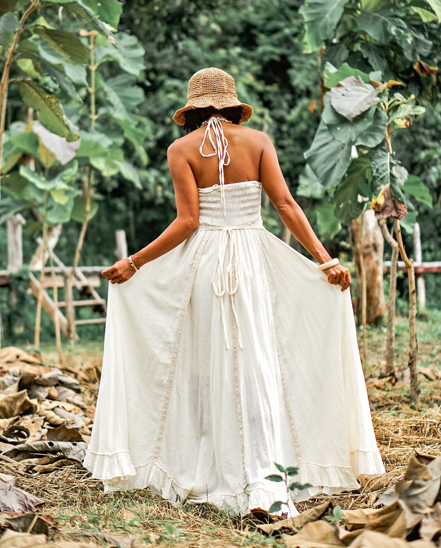delicate flora maxi dress ELLERY DRESS