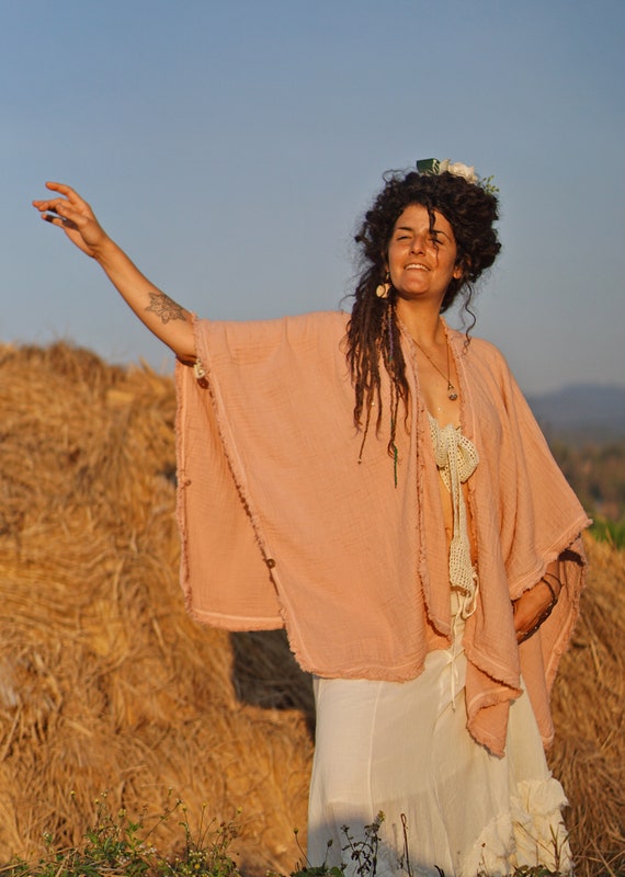 Women's Lace Kimono Cover Up - Lightweight Beach Dress & Poolside Wrap - View #10