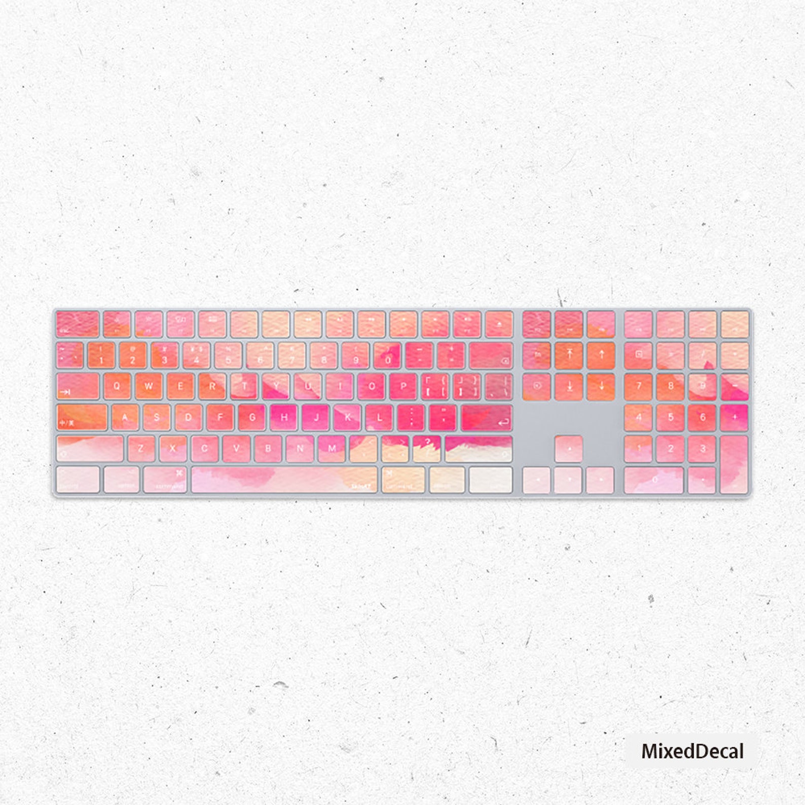 Magic Keyboard With Numeric Keypad Vinyl Stickers-wireless Keyboard ...